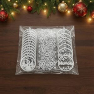Pachet Premium 30 Ornamente Brad de Crăciun